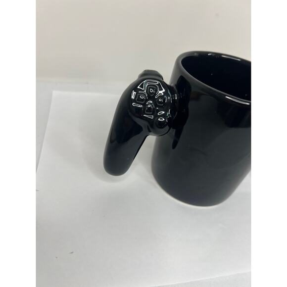 Big Mouth Inc "Game Over" Mug Black Ceramic Game Controller - Picture 2 of 5